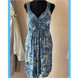 Blue & White Summer Boutique Dress